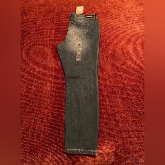 Mid Rise Skinny Blue Jeans - Picture 3 of 14